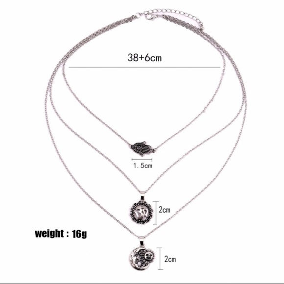 3/$30 Bohemian Layered Multilayered Necklace - Picture 5 of 5